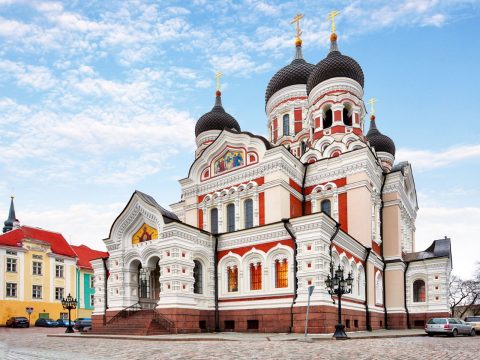 Alexander Nevsky Cathedral, Tallinn, Estonia