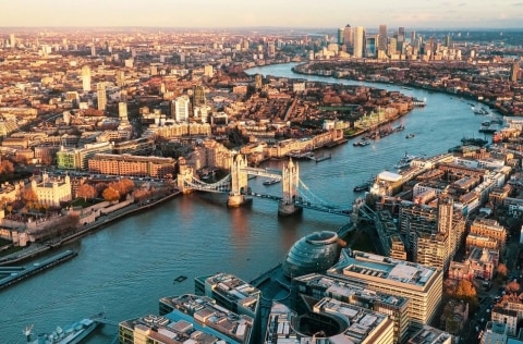 London from above