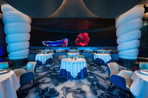 Ossiano restaurant, Dubai