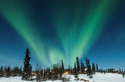Northern Lights Aurora Borealis, Yellowleaf, Canada