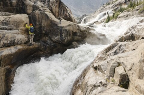 Heli-hiking in Canada