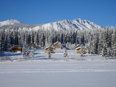 Snow fields, Yukon Territory, Canada