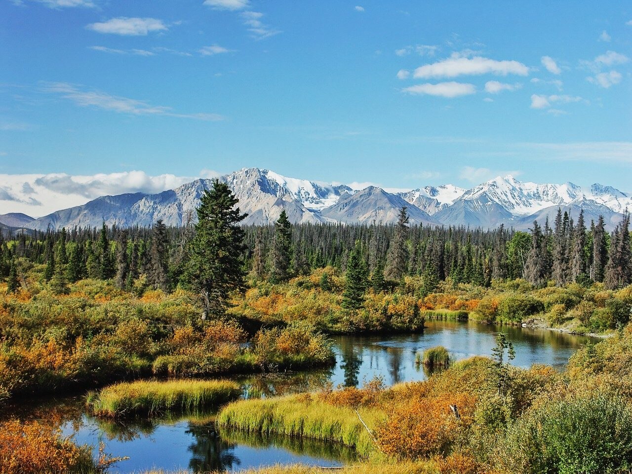 Yukon Territory landscape, Canada