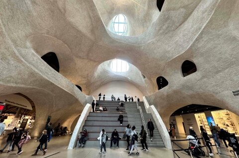 An incredible cave-like museum 