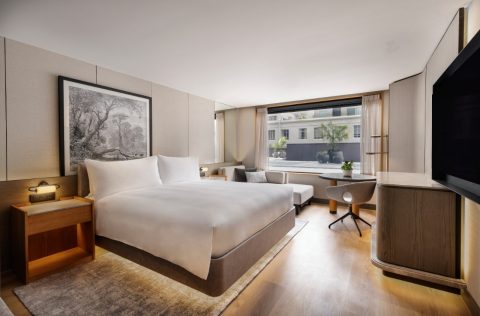 JW Marriott Auckland hotel room