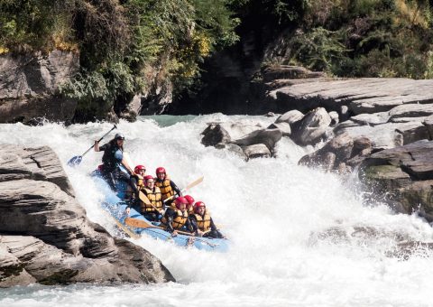 Go Orange white water rafting, Queenstown
