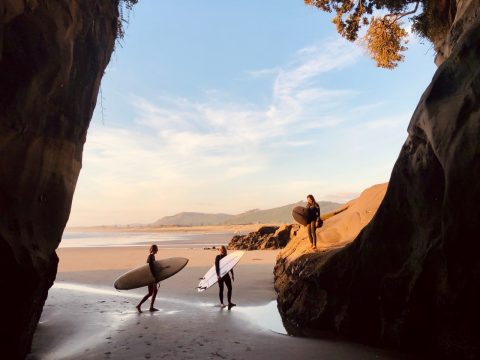 Muriwai Surf School, New Zealand