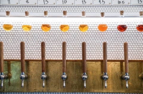 Garage Project’s 91 Aro taproom, New Zealand