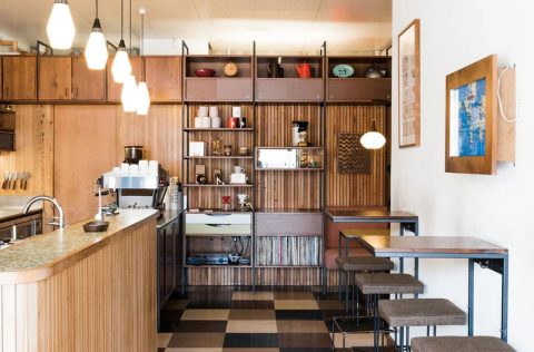 Customs café in Wellington