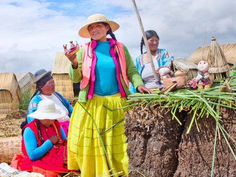 Exploring Lake Titicaca in Peru