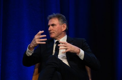 Former NAB CEO and current chair of BHP, Ross McEwan