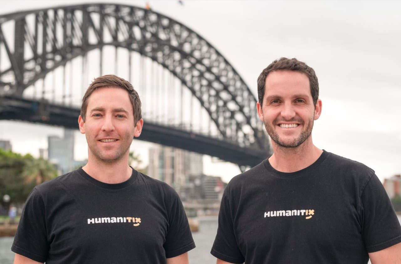 Adam McCurdie and Joshua Ross, co-founders of Humanitix