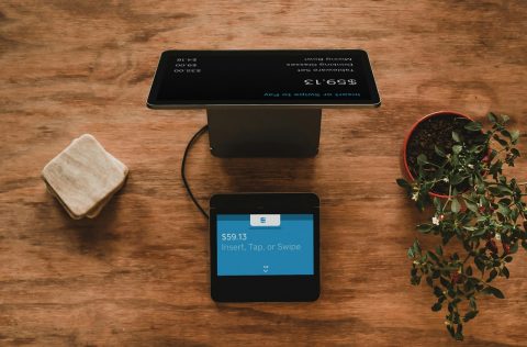 Point of sale at a retail store