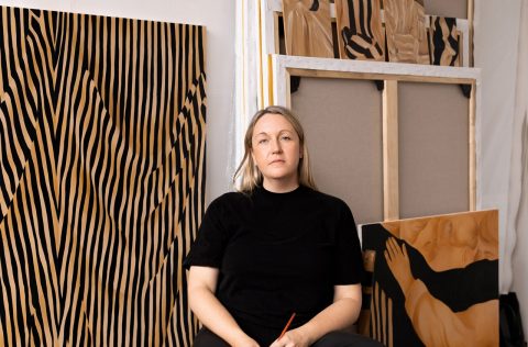 Artist Caroline Walls, photographed by Jessica Tremp