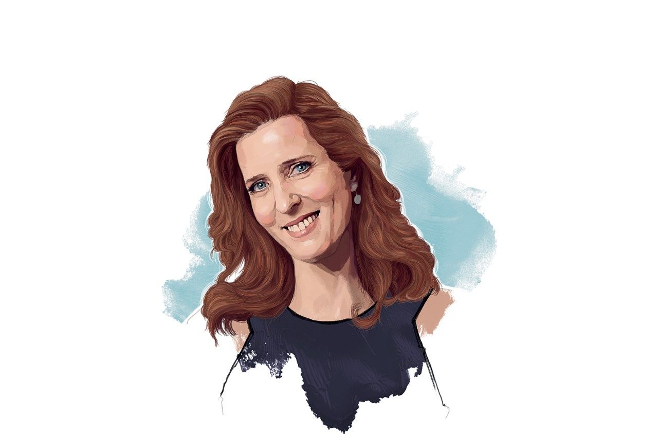 Illustrated portrait of Jo Horgan
