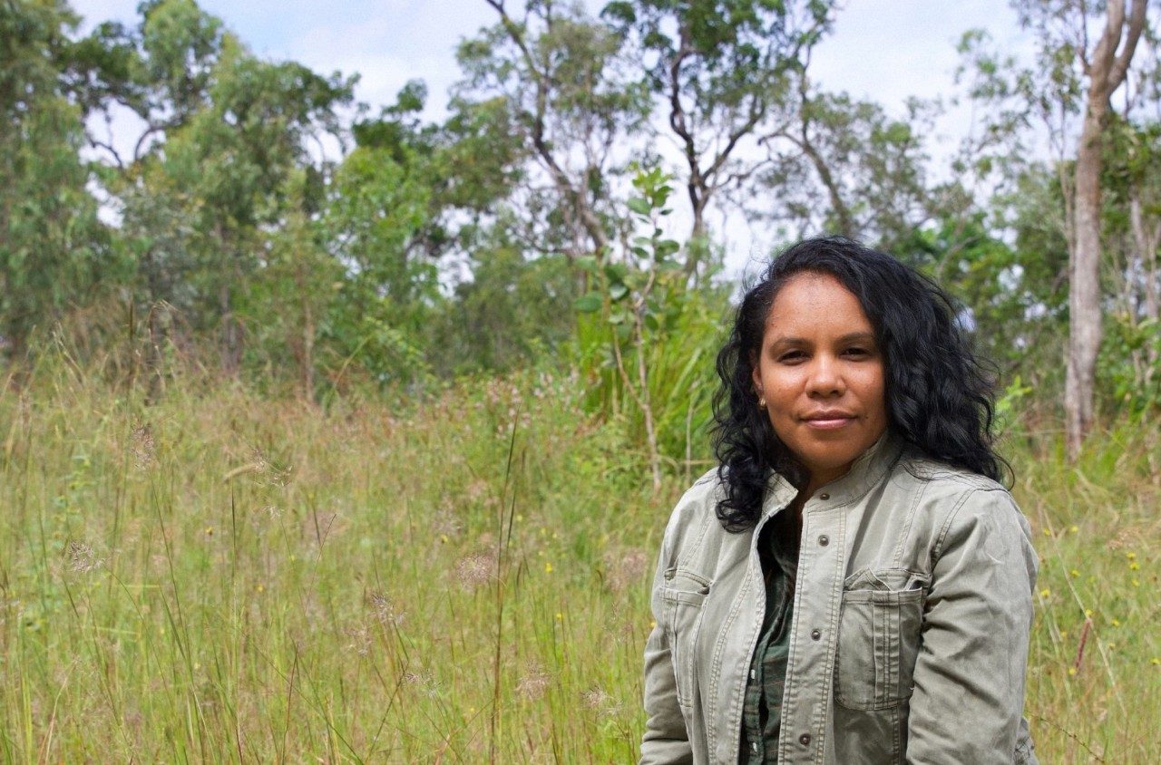 Artist Naomi Hobson in Coen, Far North Queensland