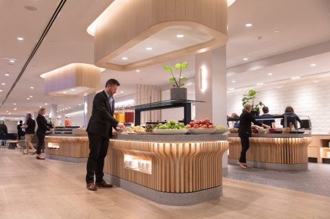 Melbourne Qantas lounge