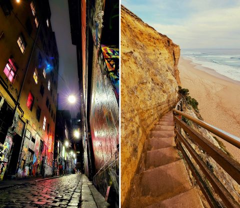 Photos taken by Samsung Galaxy S23 Ultra with Night Mode (left) and 200MP Camera (right)