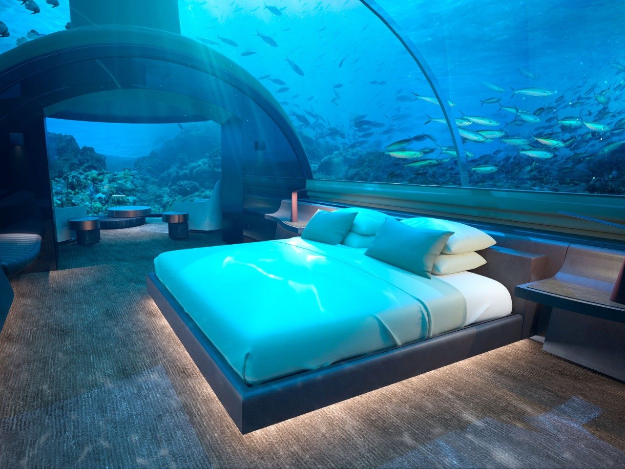 You Can Soon Sleep Underwater in The Maldives Travel Insider