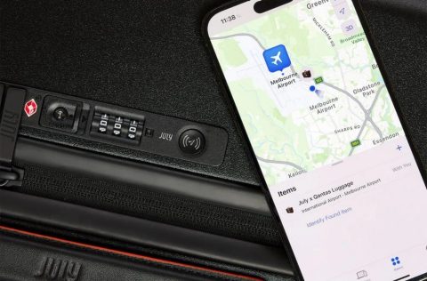 the tracking device on July x Qantas collection